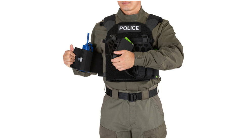 5.11 Tactical All Missions Plate Carrier, Black, L/XL, 59587-019-L/XL