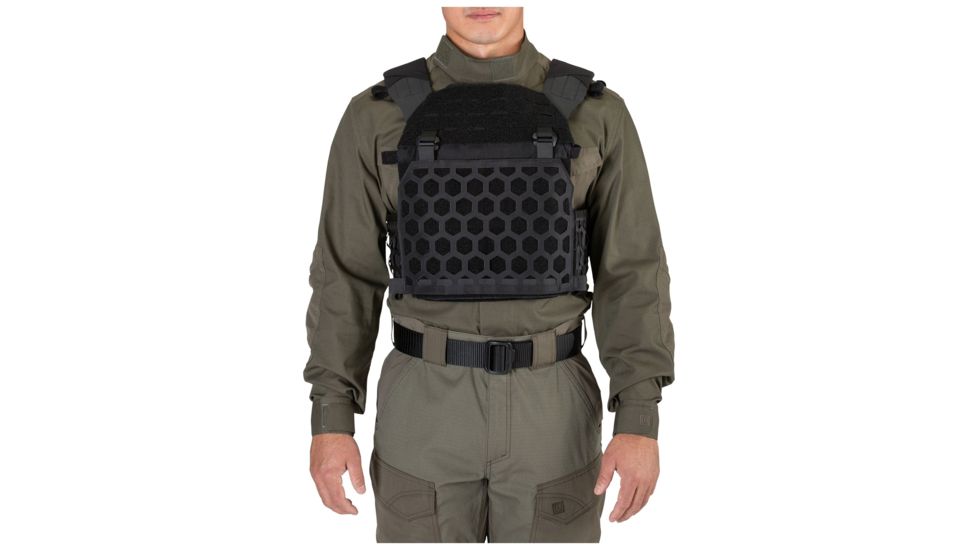 5.11 Tactical All Missions Plate Carrier, Black - 59587-019-LXL