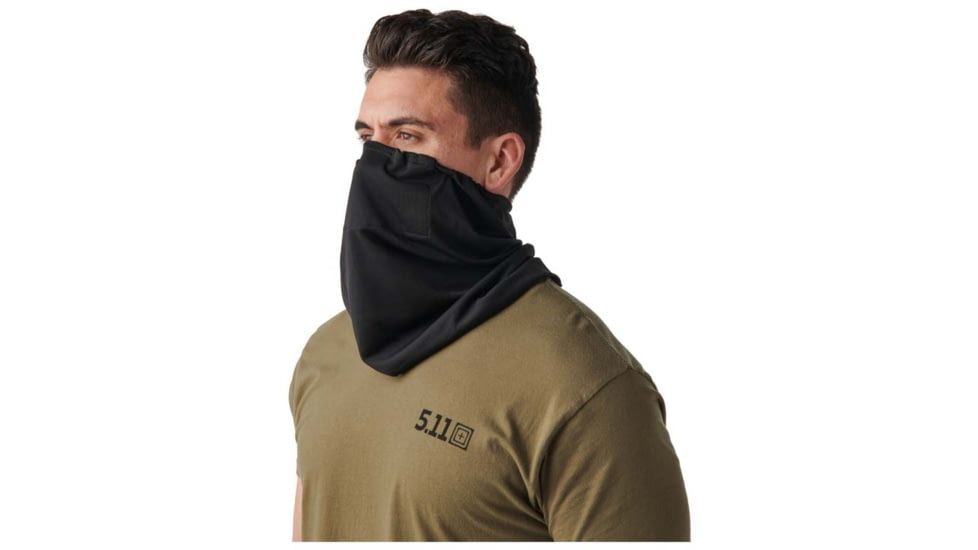 5.11 Tactical Alpha Neck Gaiter - Unisex, Black, 1 SZ, 89507-019-1 SZ