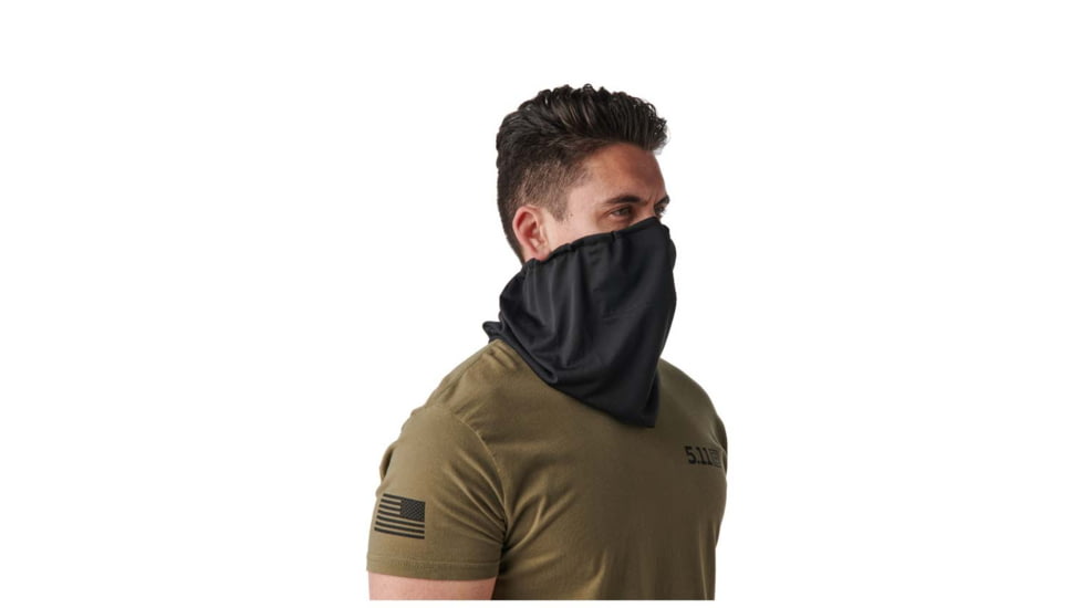 5.11 Tactical Alpha Neck Gaiter - Unisex, Black, 1 SZ, 89507-019-1 SZ