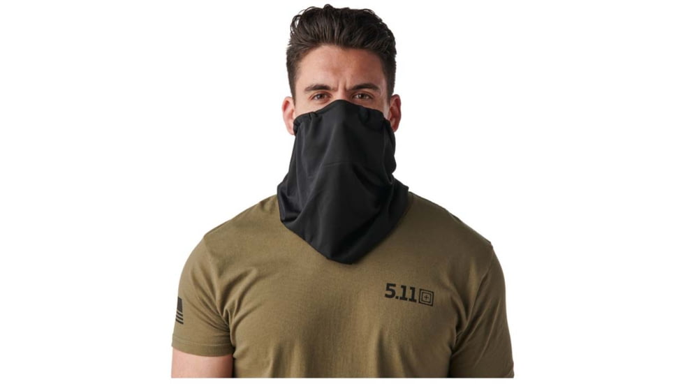 5.11 Tactical Alpha Neck Gaiter - Unisex, Black, 1 SZ, 89507-019-1 SZ
