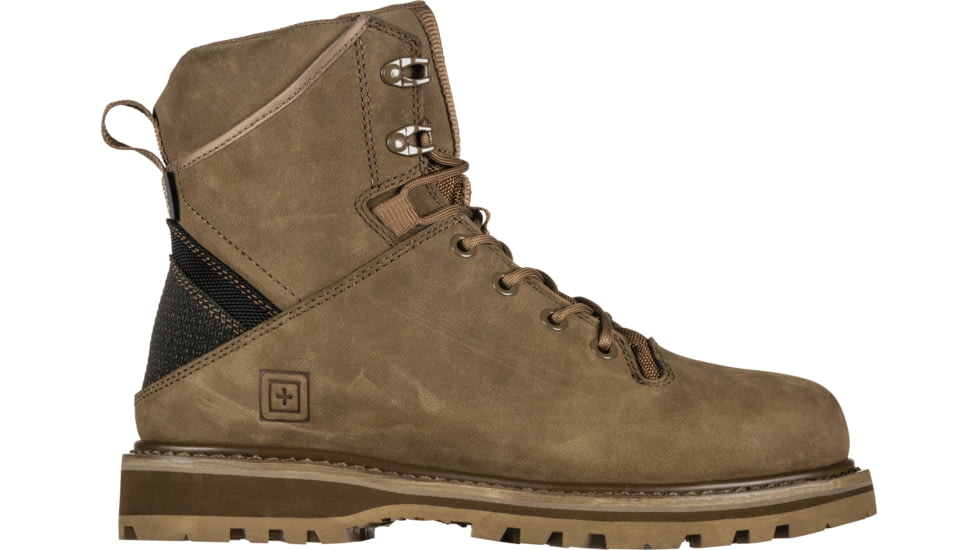 5.11 Tactical Apex 6 Waterproof Boots, Wide, 11.5 US, Dark Coyote, 12412-106-11.5-W