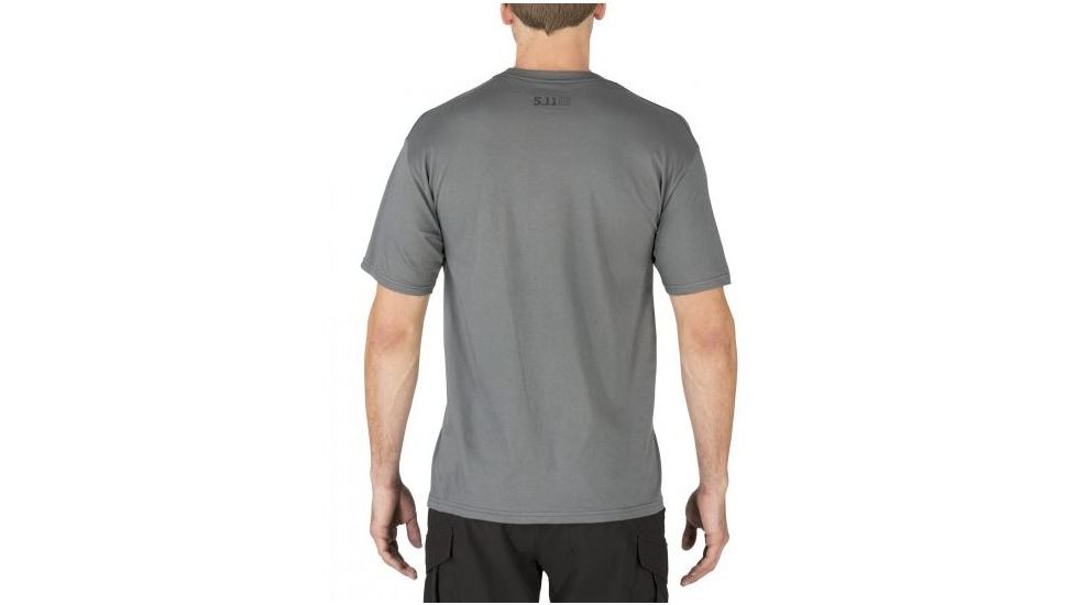 5.11 Tactical Apex Predator Tee, Charcoal - 41195AO-018-2XL
