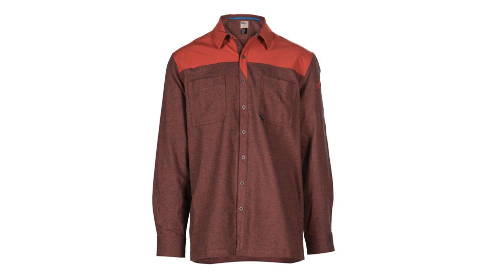 5.11 Tactical Ascension Long Sleeve Shirt, Rosewood Heather - 72496-451-XS