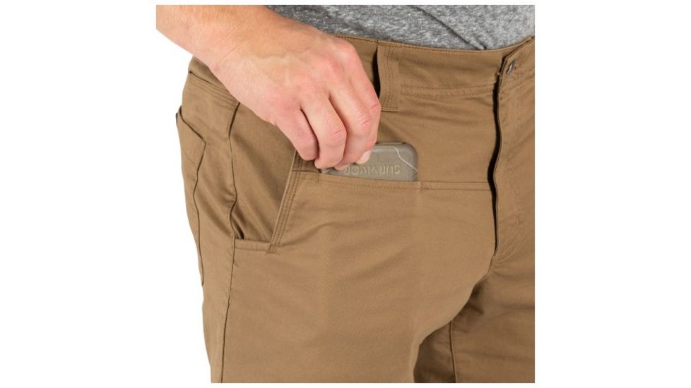 5.11 Tactical Athos Mens Short, Kangaroo, 40 73338-134-40