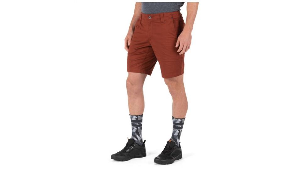 5.11 Tactical Athos Mens Short, Mahogany, 33 73338-447-33