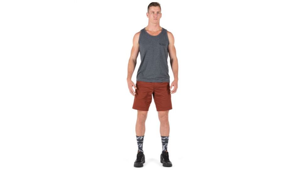 5.11 Tactical Athos Mens Short, Mahogany, 33 73338-447-33