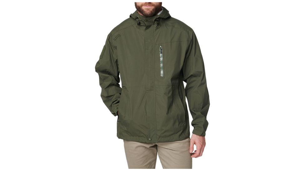 5.11 Tactical Aurora Shell Jacket - Men's, Moss, Medium, 48343-191-M