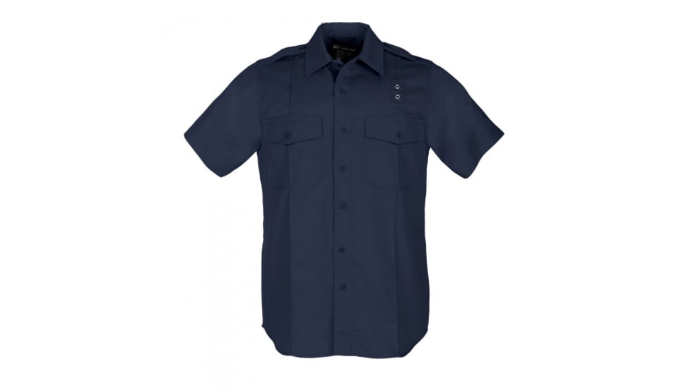 5.11 Tactical Taclite PDU Class A S/S Shirt - Womens, Midnight Nvy, LT, 61167-750-L-T