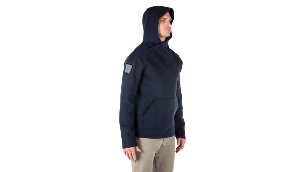 5.11 Tactical Bravo Hoodie - Mens, Peacoat, Extra Small, 72138-787-XS
