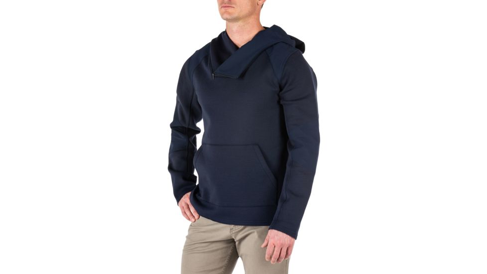 5.11 Tactical Bravo Hoodie - Mens, Peacoat, Extra Small, 72138-787-XS