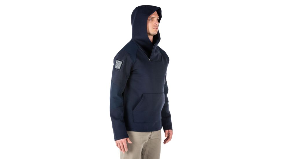 5.11 Tactical Bravo Hoodie - Mens, Peacoat, Extra Small, 72138-787-XS