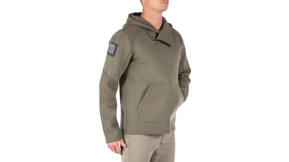 5.11 Tactical Bravo Hoodie - Mens, Ranger Green, Large, 72138-186-L