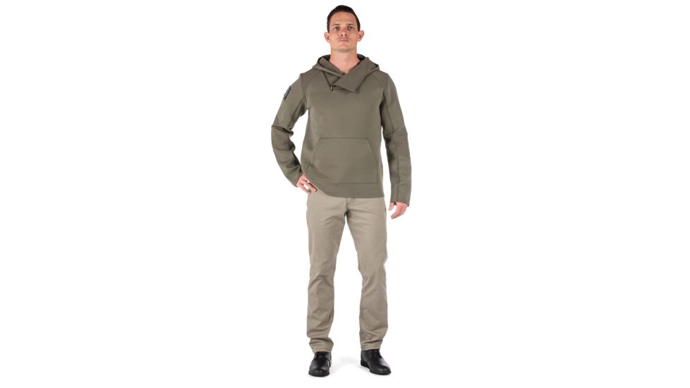 5.11 Tactical Bravo Hoodie - Mens, Ranger Green, Large, 72138-186-L