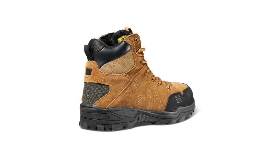 5.11 Tactical Cable Hiker Carbon Tac Toe Boot, Regular, Dark Coyote, 9.5-R, 12379-106-9.5-R