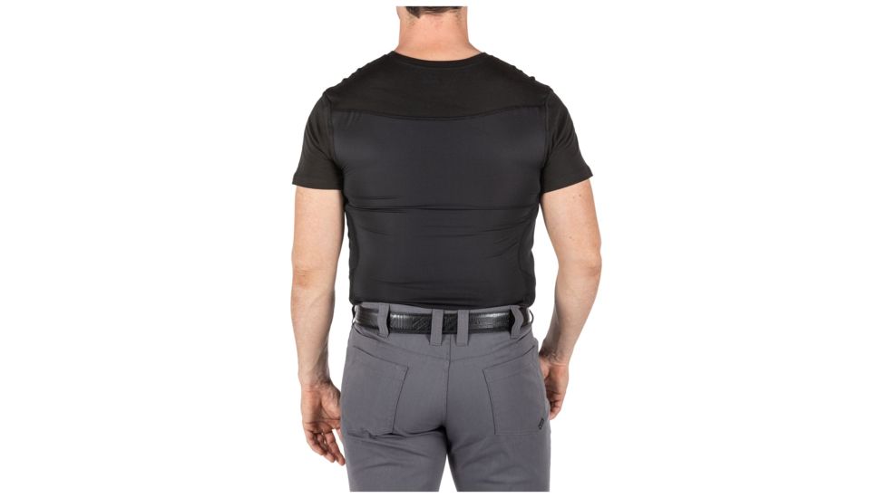 5.11 Tactical CAMS S/S Baselayer - Mens, Black, 2XL, 41222ABR-019-2XL
