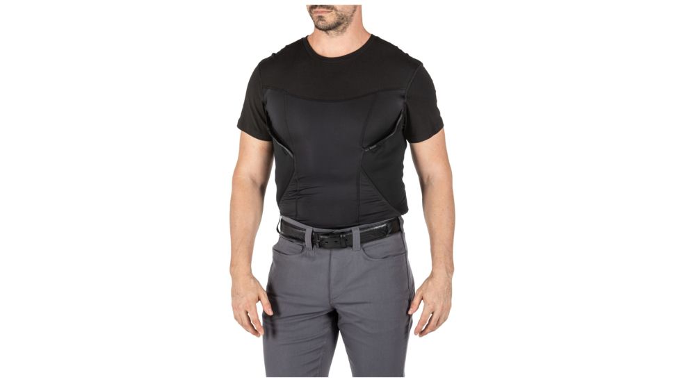 5.11 Tactical CAMS S/S Baselayer - Mens, Black, S, 41222ABR-019-S