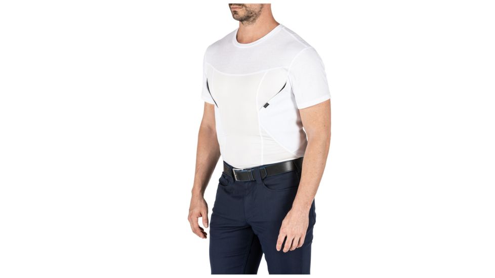 5.11 Tactical CAMS S/S Baselayer - Mens, White, L, 41222ABR-010-L