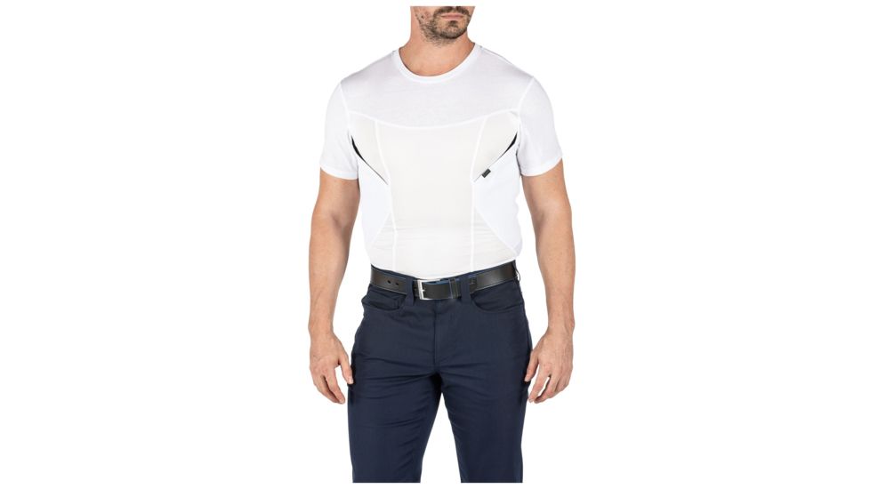 5.11 Tactical CAMS S/S Baselayer - Mens, White, S, 41222ABR-010-S