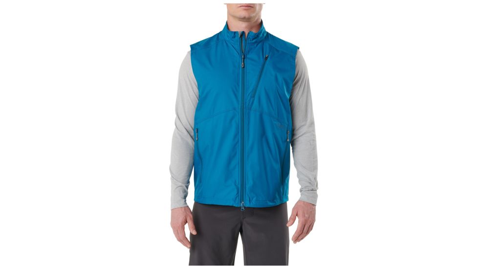 5.11 Tactical Cascadia Windbreaker Vest - Mens, Lake, L, 80024-778-L