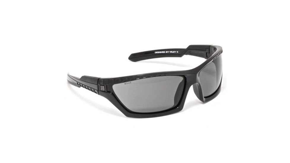 5.11 Tactical CAVU Full Frame Two-Tone Sunglasses, Black, Polarized Lens 52031-019-BLACK-1 SZ