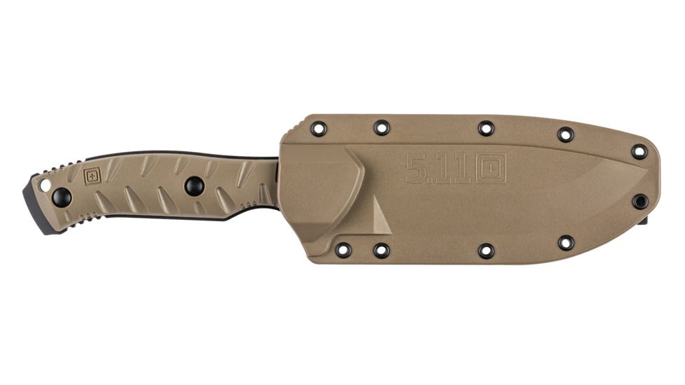 5.11 Tactical CFK 3.5 Fixed Knive w/ Nylon Handle, Kangaroo, One Size, 51152-134-1 SZ