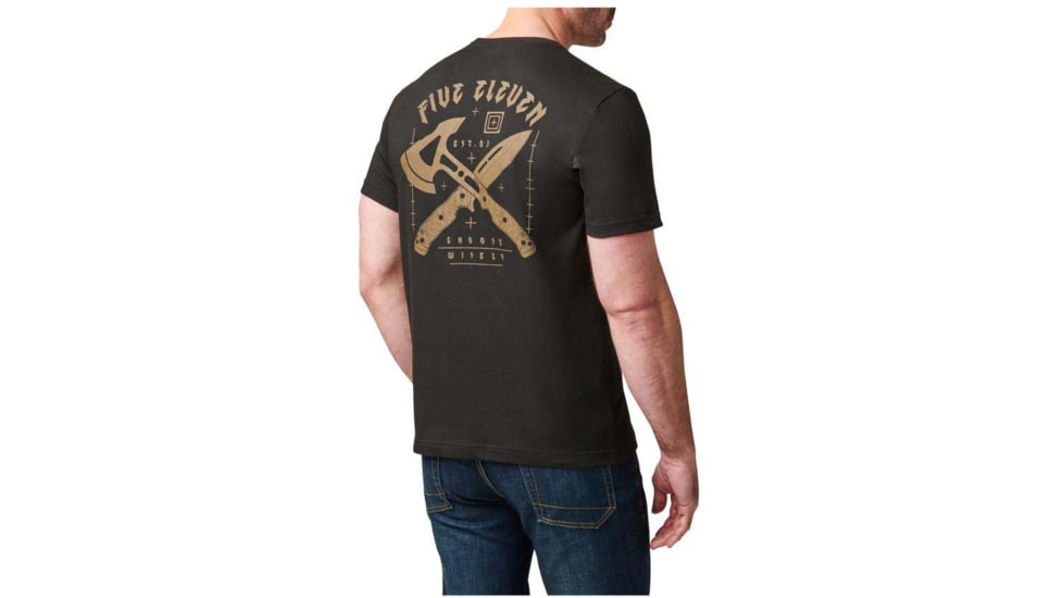 5.11 Tactical Choose Wisely Ss Tee - 76149-019-M