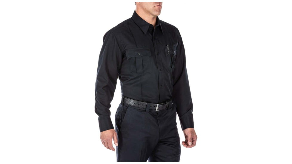 5.11 Tactical Cl A Fast-tac Twill L/s, Midnight Navy, 72510ABR-750-M-R