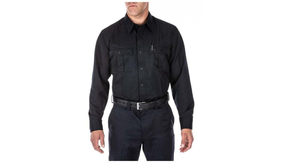 5.11 Tactical Cl A Fast-tac Twill L/s, Midnight Navy, 72510ABR-750-M-R