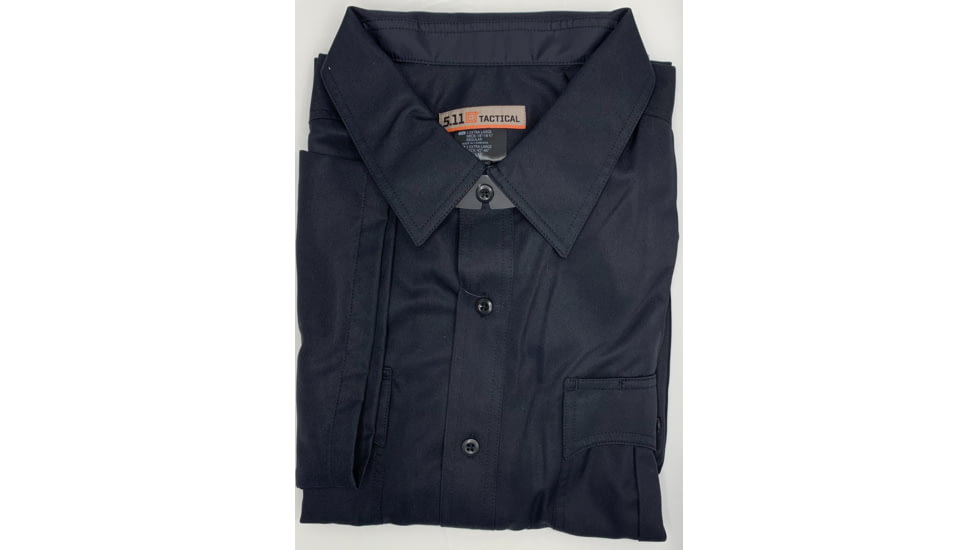 5.11 Tactical Class A Fast-Tac Twill Short Sleeve Shirt - Men's, Midnight Navy, XLR, 71384-750-XL-R