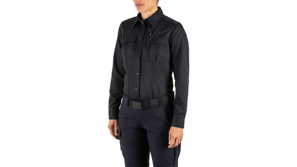 5.11 Tactical Cl A Fast-Tac Twl Long Sleeve Shirt - Womens, Regular, Midnight Navy, Small, 62396-750-S-R