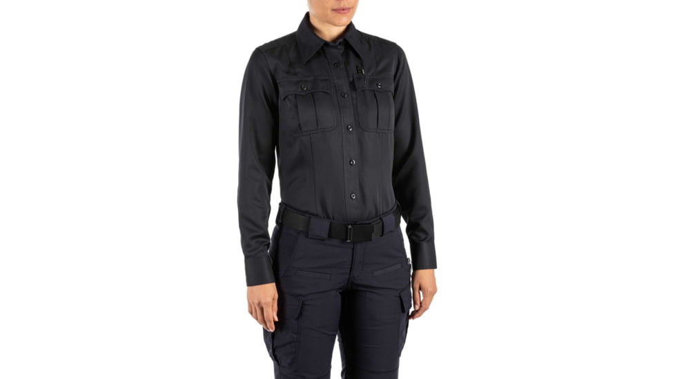 5.11 Tactical Cl A Fast-Tac Twl Long Sleeve Shirt - Womens, Regular, Midnight Navy, Small, 62396-750-S-R