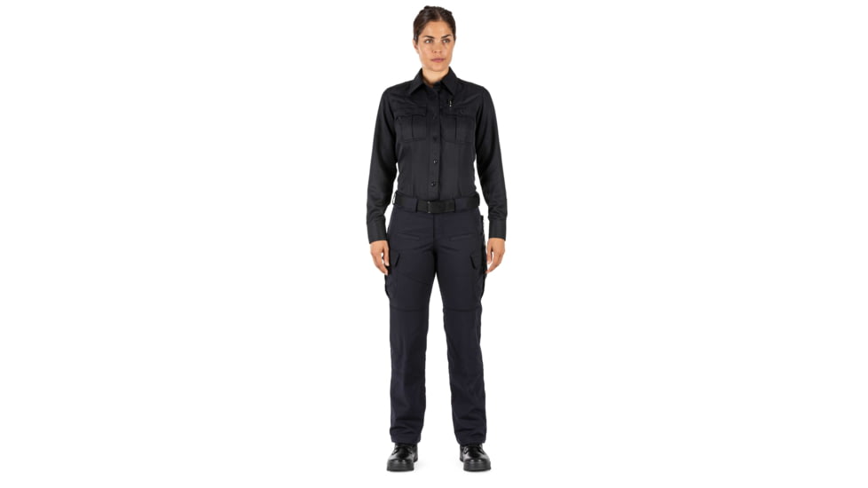 5.11 Tactical Cl A Fast-Tac Twl Long Sleeve Shirt - Womens, Regular, Midnight Navy, Small, 62396-750-S-R