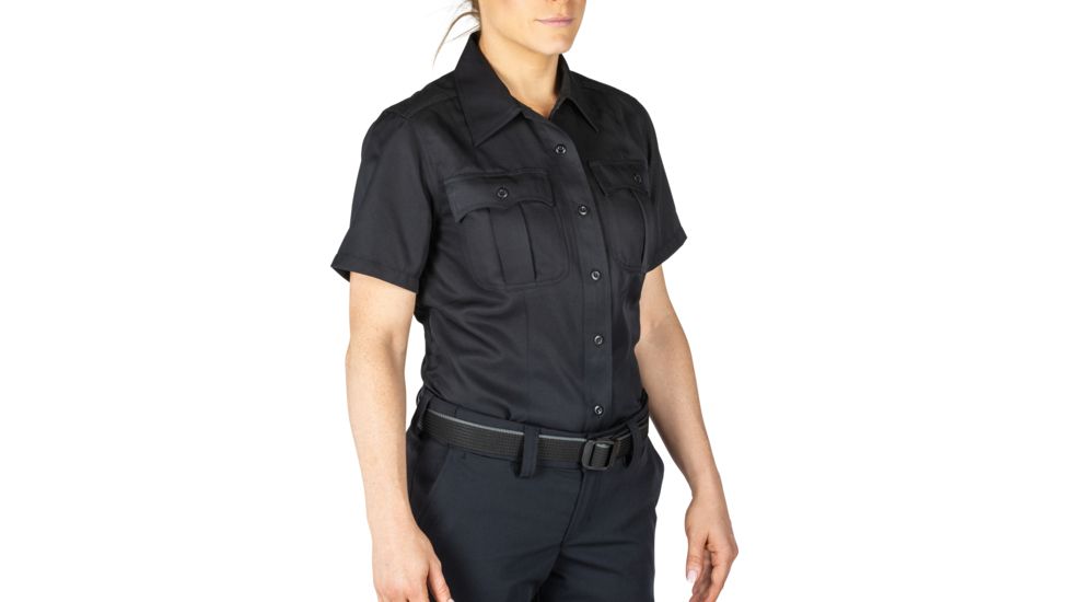 5.11 Tactical Cl A Fast-Tac Twl Short Sleeve Shirt - Womens, Regular, Midnight Navy, Small, 61318-750-S-R