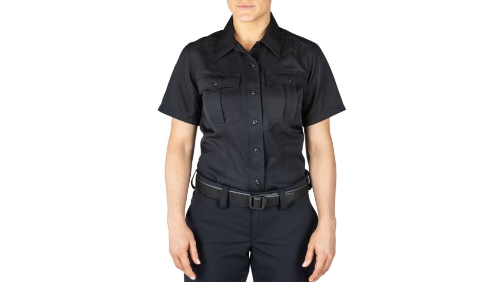 5.11 Tactical Class A Fast-Tac Twill S/S Shirt - Womens, Midnight Nvy, LR, 61318-750-L-R