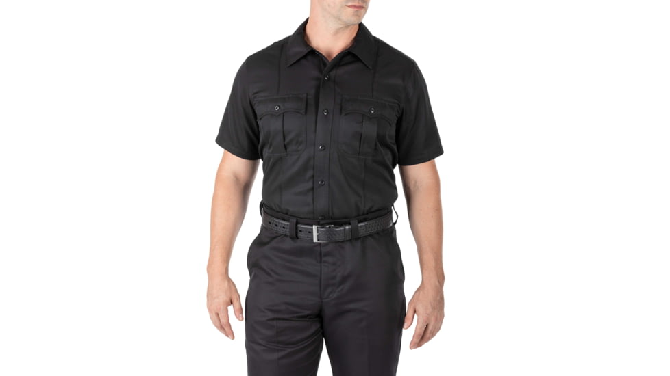 5.11 Tactical Class A Fast-Tac Twill Short Sleeve Shirt - Men's, Black, MR, 71384-019-M-R