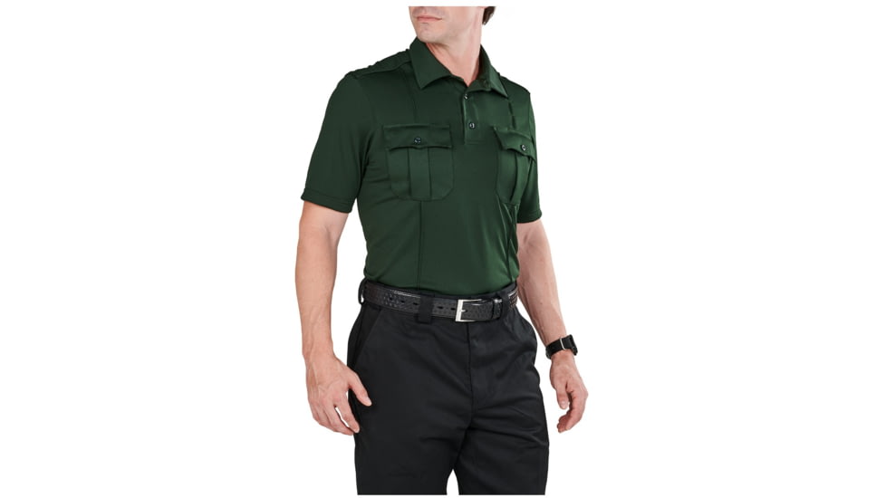 5.11 Tactical Class A Uniform Short Sleeve Polo - Men's, Large, Tall, LE Green, 41238T-860-L-T