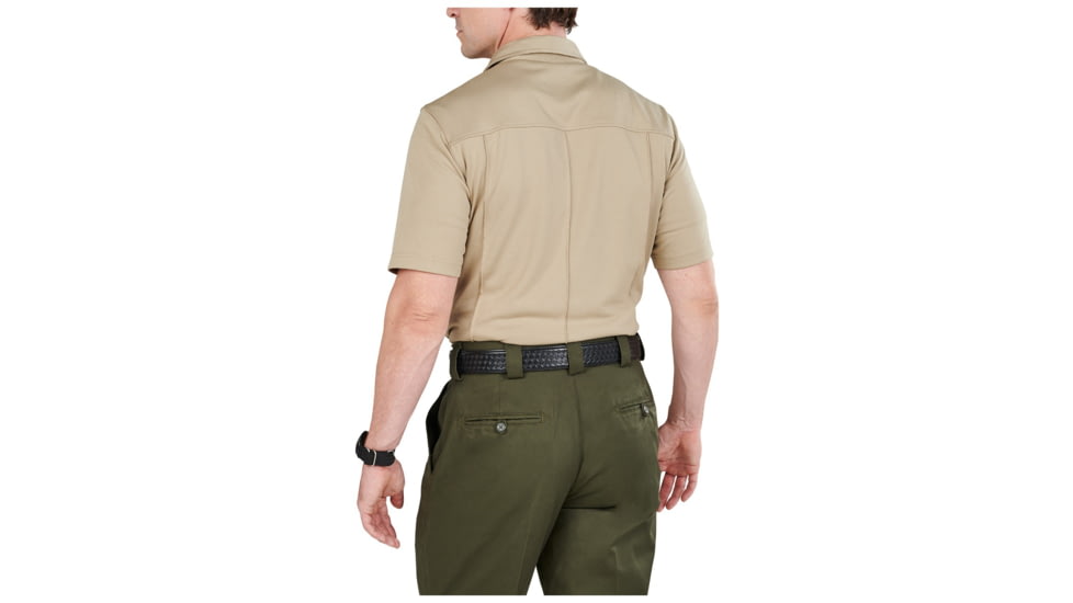 5.11 Tactical Class A Uniform Short Sleeve Polo - Men's, 5XL, Tall, Silver Tan, 41238T-160-5XL-T