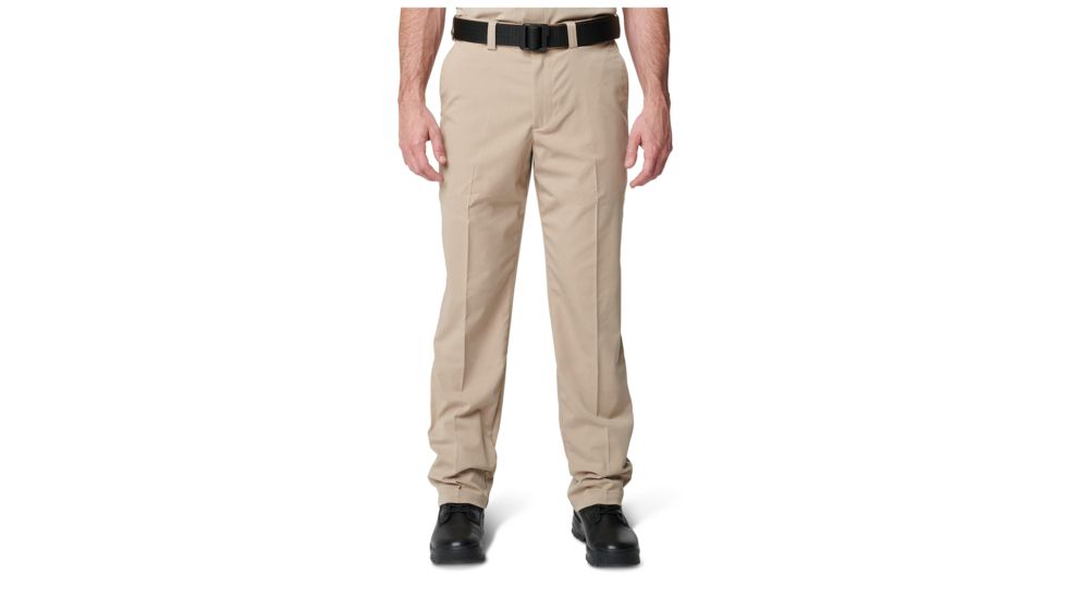 5.11 Tactical Class A Flex-tac Poly/wool Twill Unhemmed Pants, Silver Tan - 74492L-160-52