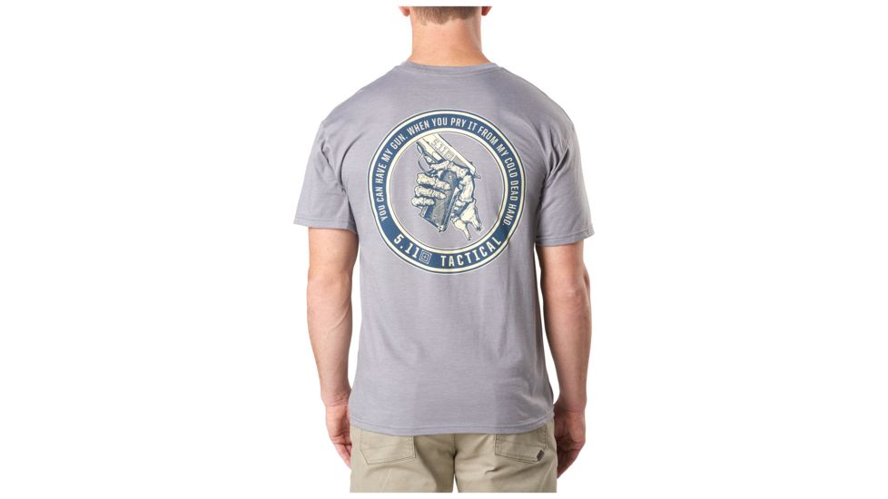 5.11 Tactical Cold Dead Hands 45 Tee, Black, S 41195EA-019-S