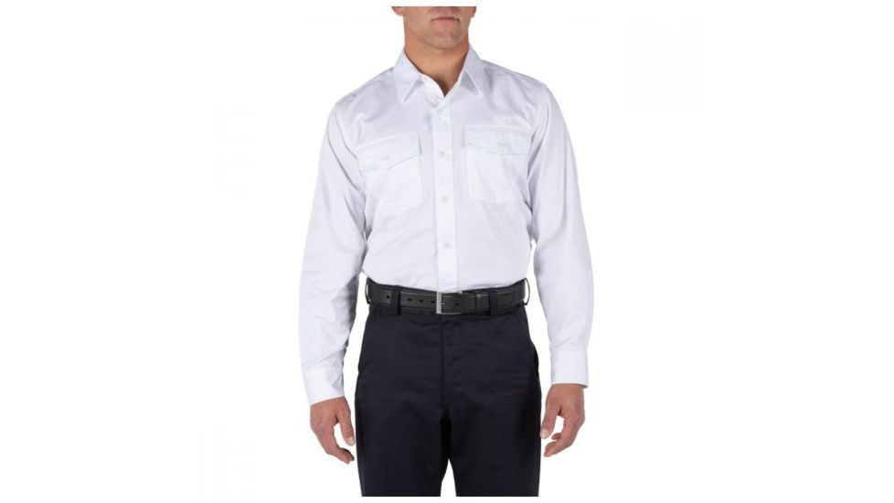 5.11 Tactical Company L/S Shirt - Mens, White, 3XL, 72515-010-3XL