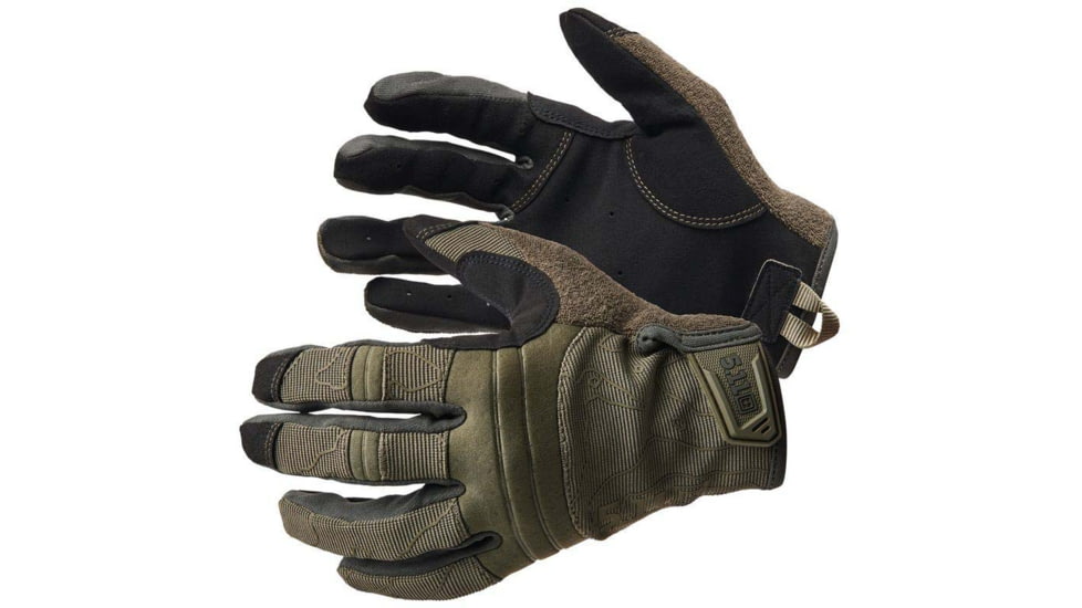 5.11 Tactical Competition Shooting Gloves 2.0 - Mens, 2XL , Waist: , Ranger Green, 59394-186-2XL