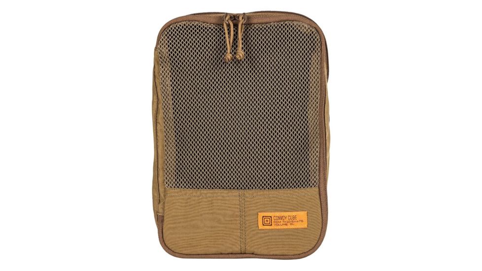 5.11 Tactical Convoy Packing Cube Mike Pouch, Kangaroo, One Size, 56601-134-1 SZ