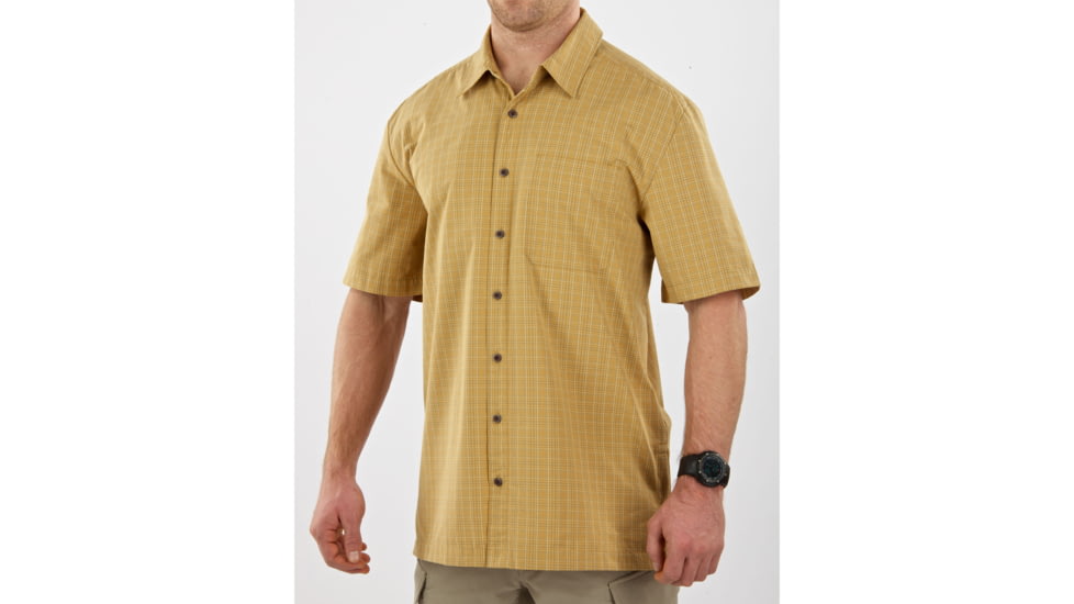 5.11 Tactical Covert Shirt Classic Short Sleeve - Clay - S 71198-045-S