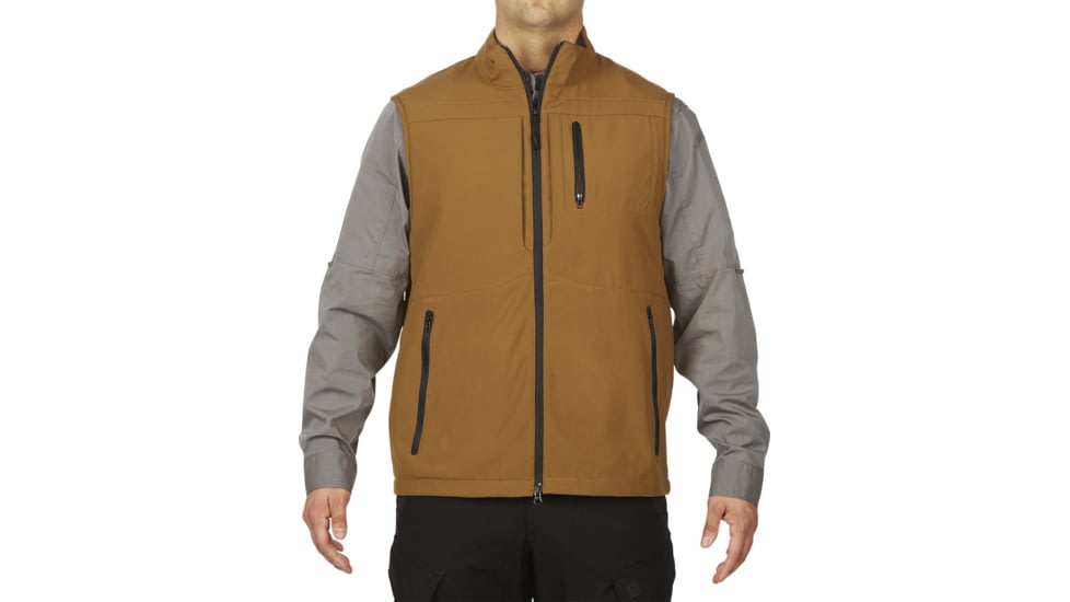 5.11 Tactical Covert Vest, Battle Brown, M, 80016-116-M