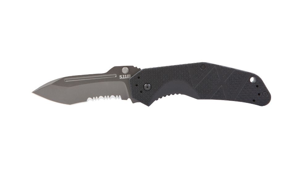 5.11 Tactical Crewcut Asst Opnr Cmb Edg Knife, Storm, 1 SZ 51103-092-1 SZ