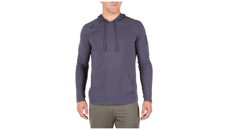 5.11 Tactical Cruiser Performance Long Sleeve Hoodie - Mens, Mystic, Large, 72139-637-L