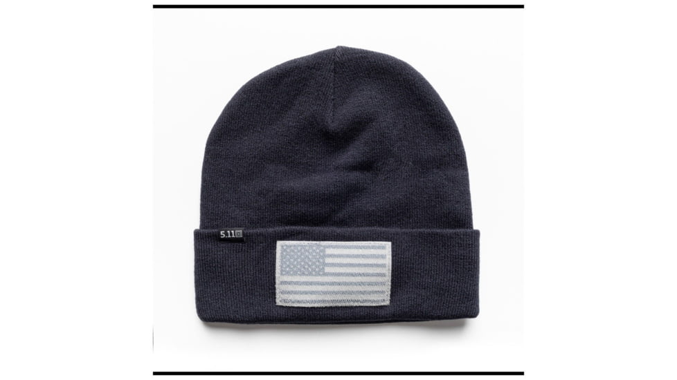 5.11 Tactical Cuffed Flag Bearer Beanie - Men's, Dark Navy, One Size, 89162-724-1SZ