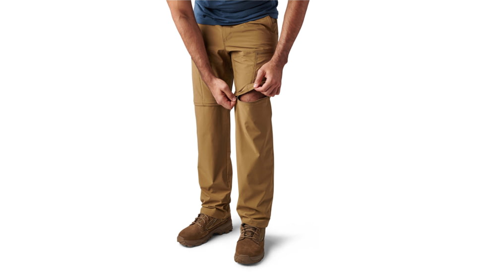 5.11 Tactical Decoy Convertible Pant w/8 Pockets - Mens, Kangaroo, 40-34, 74531-134-40-34