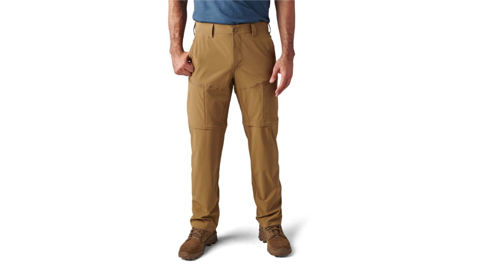 5.11 Tactical Decoy Convertible Pant w/8 Pockets - Mens, Kangaroo, 40-34, 74531-134-40-34